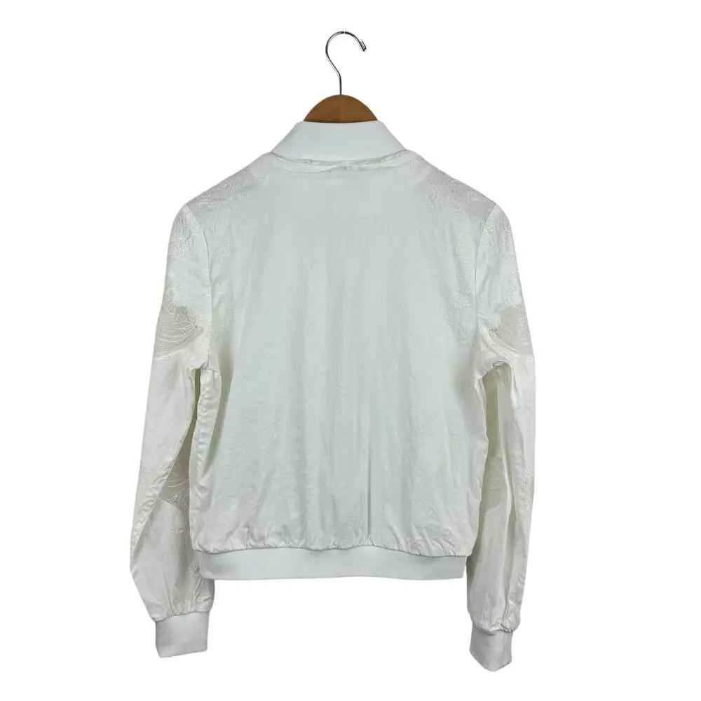 Kobi Halperin Lace Trim Bomber Jacket